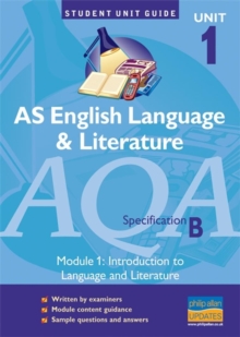 Image for AQA (B) English Language and Literature AS : Introduction to Language and Literature Study