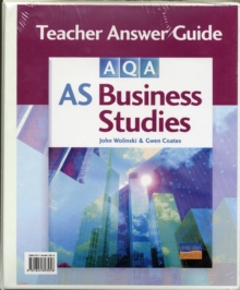 Image for AS AQA Business Studies Teacher Guide (plus Free CD)