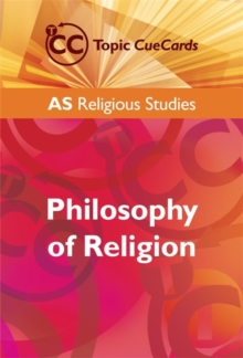Image for AS Religious Studies : Philosophy of Religion and Ethics