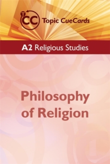 Image for A2 Religious Studies : Philosophy of Religion
