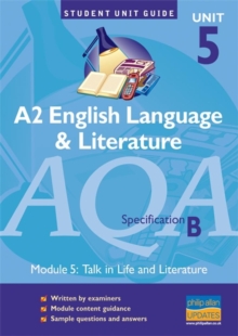 Image for AQA (B) English Language and Literature : A2