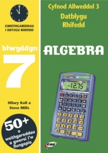 Image for CA3 Datblygu Rhifedd: Algebra Blwyddyn 7
