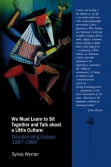 Image for We must learn to sit together and talk about a little culture