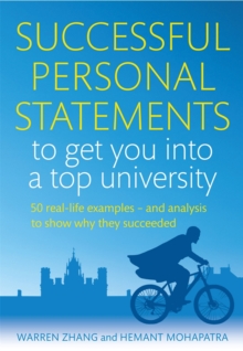 Image for Successful personal statements to get you into a top university