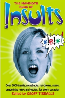 Image for The Mammoth Book of Insults