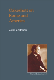 Image for Oakeshott on Rome and America