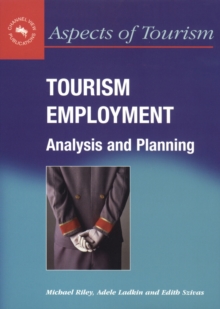 Image for Tourism employment: analysis and planning