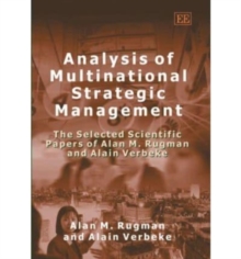 Image for Analysis of Multinational Strategic Management