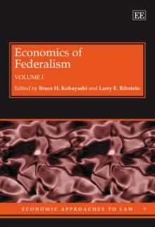 Image for Economics of Federalism