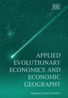 Image for Applied evolutionary economics and economic geography