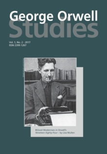 Image for George Orwell Studies Vol.1 No.2