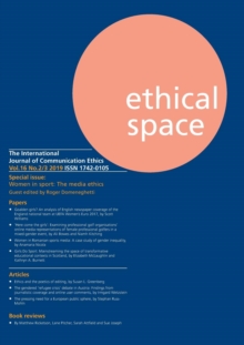 Image for Ethical Space Vol.16 Issue 2/3