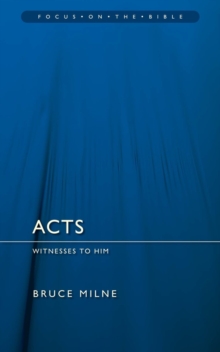 Image for Acts : Witnesses to Him