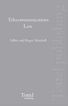 Image for Telecommunications Law