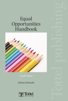Image for Equal opportunities handbook
