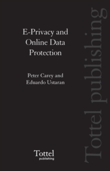 Image for E-privacy and Online Data Protection