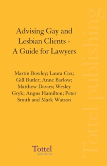 Image for Advising Gay and Lesbian Clients