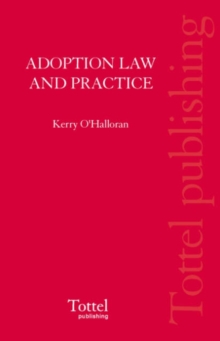 Image for Adoption Law and Practice