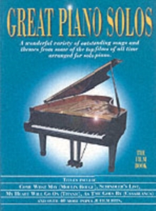 Image for Great Piano Solos - Film Book