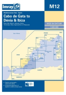 Image for Imray Chart M12 : Cabo De Gata to Denia and Ibiza