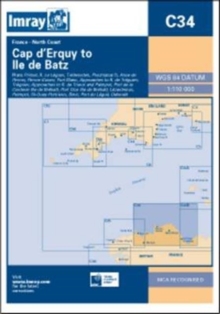 Image for Imray Chart C34 : Cap D'erquy to Ile De Batz