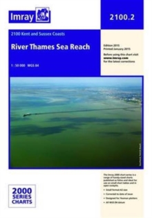 Image for Imray Chart 2100.2 : River Thames Sea Reach
