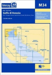 Imray Chart M34: Golfo di Venezia