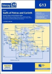 Imray Chart G13: Gulfs of Patras and Corinth