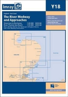 Image for Imray Chart Y18 : The River Medway and Approaches - Sheerness to Rochester and River Thames Sea Reach