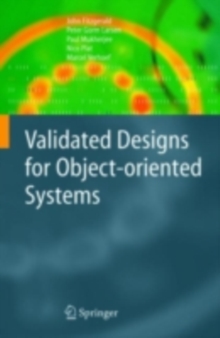 Image for Validated designs for object-oriented systems