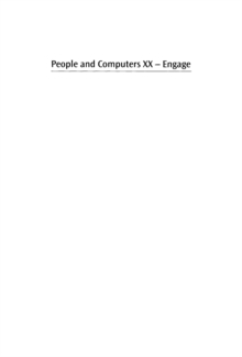 Image for People and computers XX: engage : proceedings of HCI 2006