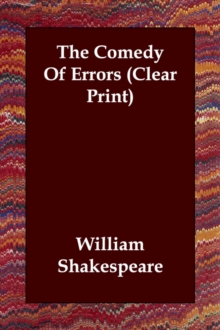 Image for The Comedy Of Errors (Clear Print)