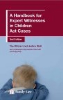 Image for A Handbook for Expert Witnesses in Children Act Cases