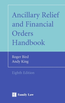 Image for Ancillary relief and financial orders handbook