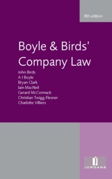 Image for Boyle and Birds' Company Law