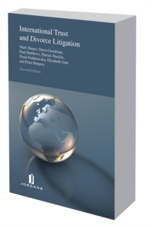 Image for International Trust and Divorce Litigation