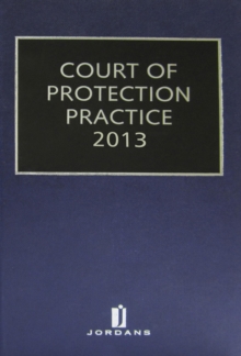 Image for Court of protection practice 2013