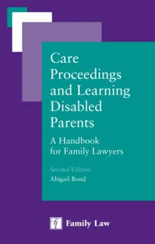 Image for Care proceedings and learning disabled parents  : a handbook for family lawyers