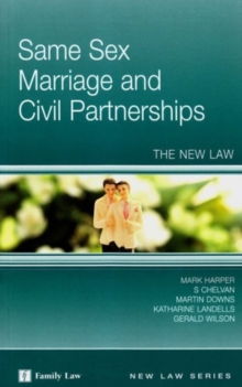 Image for Same sex marriage  : the new law