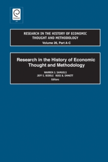 Image for Research in the History of Economic Thought and Methodology (Part A, B & C)