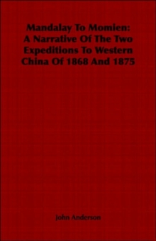 Image for Mandalay To Momien