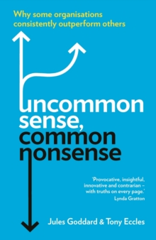 Image for Uncommon Sense, Common Nonsense