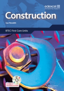 Image for Construction  : BTEC first core units