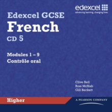 Image for Edexcel GCSE French Higher Audio CDs