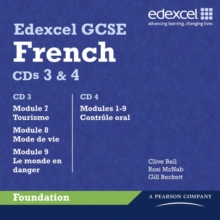Image for Edexcel GCSE French Foundation Audio CD Pack