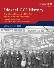 Image for Edexcel GCE History A2 Unit 3 C2 The United States 1917-54: Boom Bust & Recovery