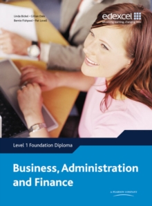 Image for Edexcel Diploma Level 1 Foundation Diploma Business Administration and Finance Student Book