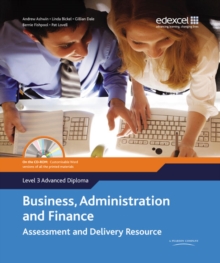 Image for Edexcel Diploma Level 3 Advanced Diploma Business, Administration and Finance Assessment and Delivery Resource
