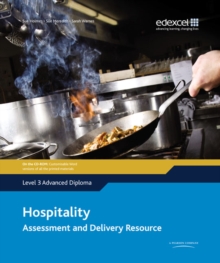 Image for Hospitality  : assessment and delivery resourceLevel 3 advanced diploma