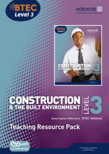 Image for Construction & the built environmentLevel 3, BTEC National,: Teaching resource pack